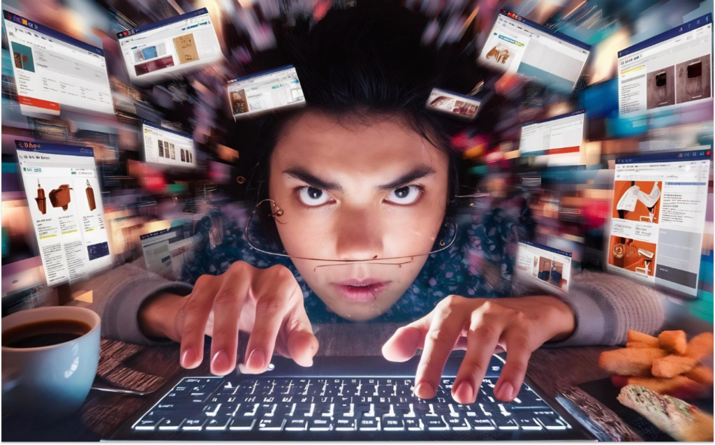 Illustration representing misaligned incentives in programmatic advertising and the illusion of performance created by misleading metrics